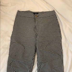 PacSun Gingham Ankle Pants